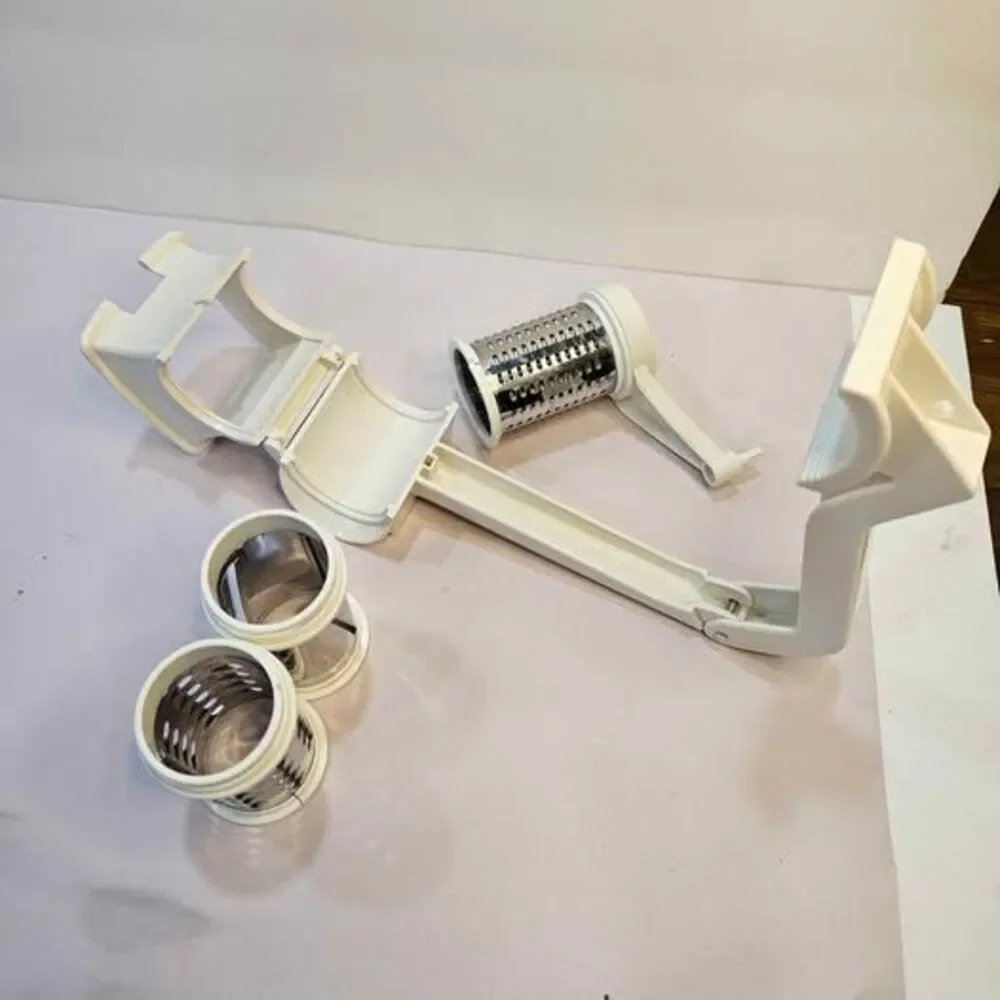 Rotary Grater with 2 Interchangeable Drums